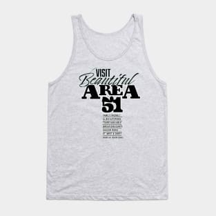 Visit Beautiful AREA 51 Tank Top